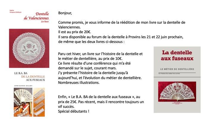 Message livres